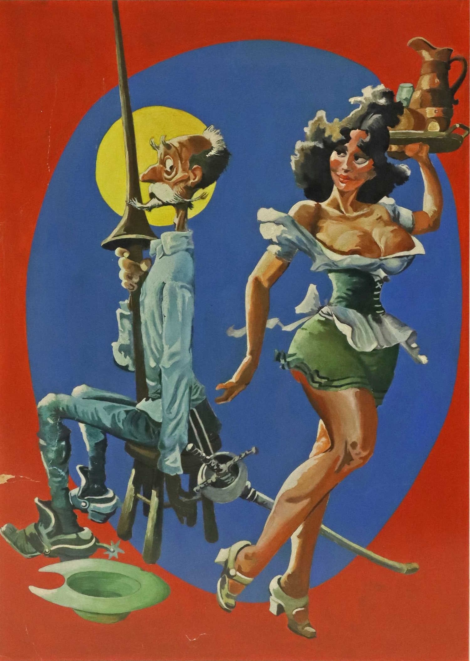 JORGE CARRENO (ATTRIB) SIEMPRE! ILLUSTRATION ART (1 of 4)