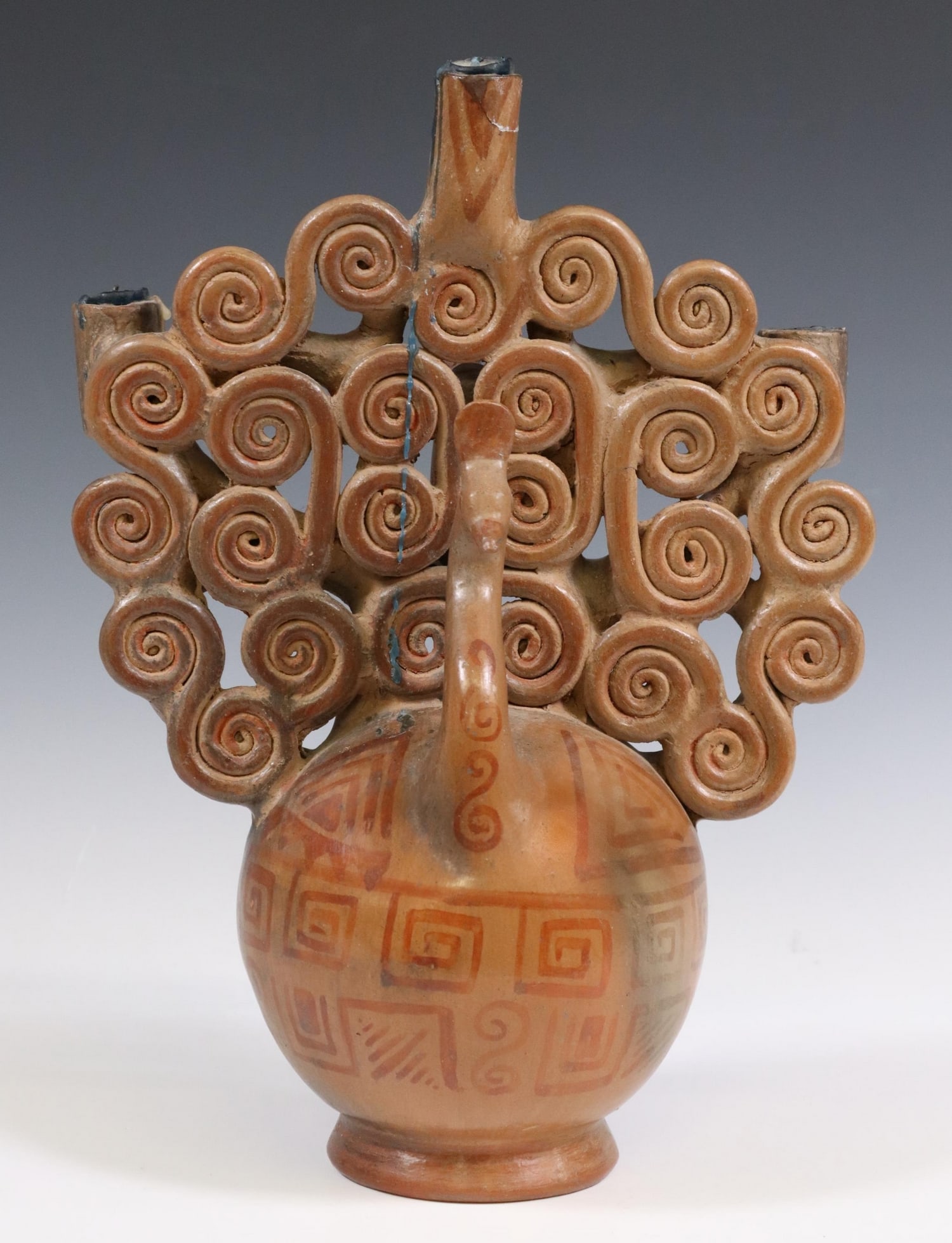 Heron Martinez Mendoza (d2009) Mx Pottery Figure
