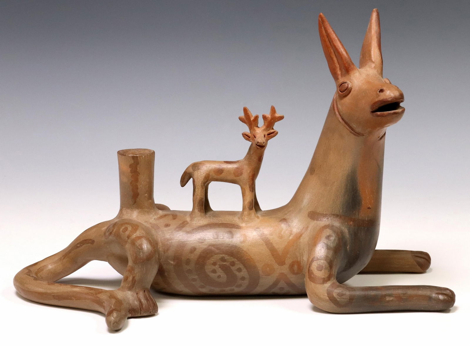 HERON MENDOZA (ATTRIB.) ZOOMORPHIC CANDLE HOLDER (1 of 5)