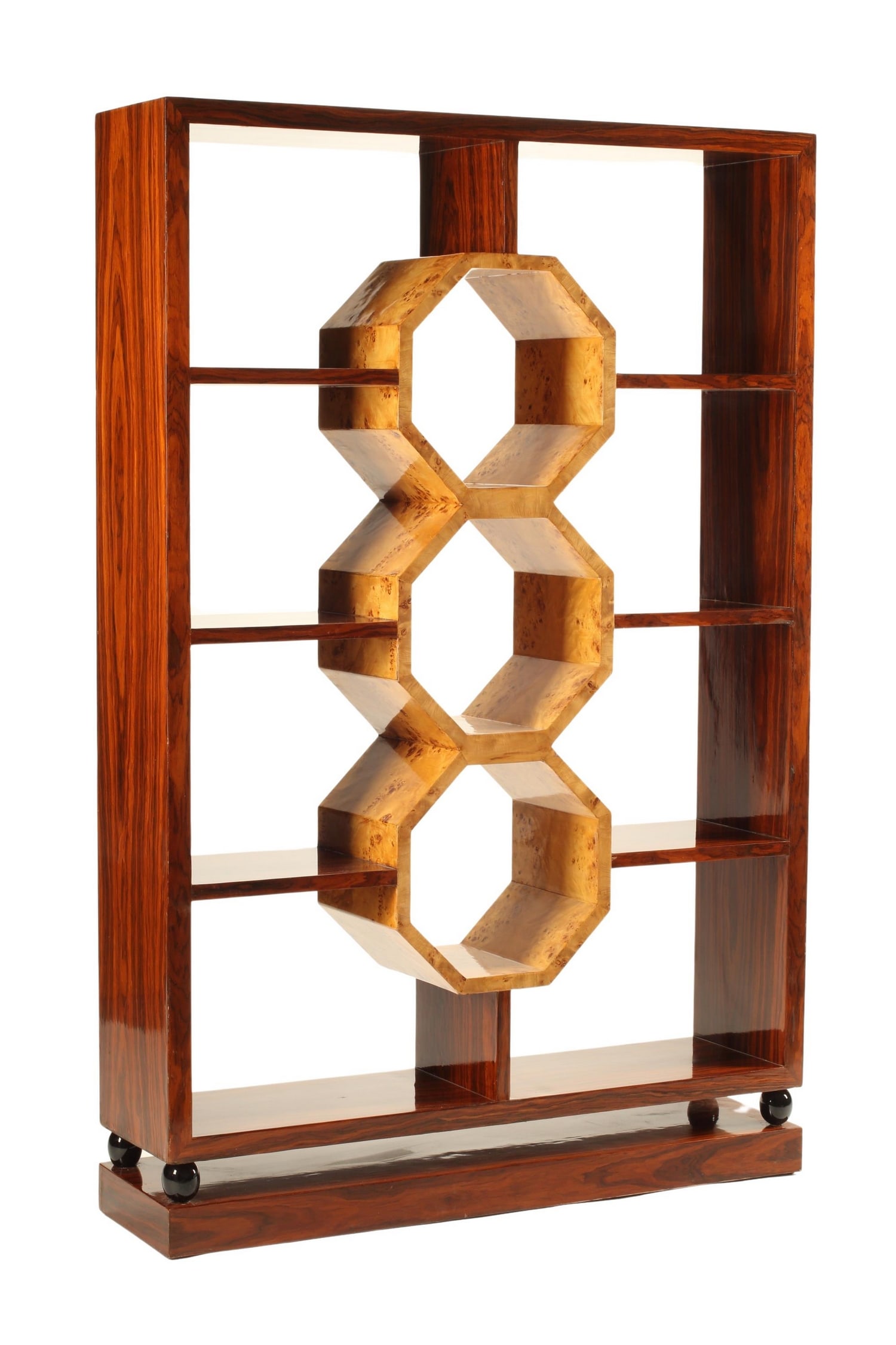 ART DECO STYLE BOOKCASE OR ROOM DIVIDER (1 of 3)
