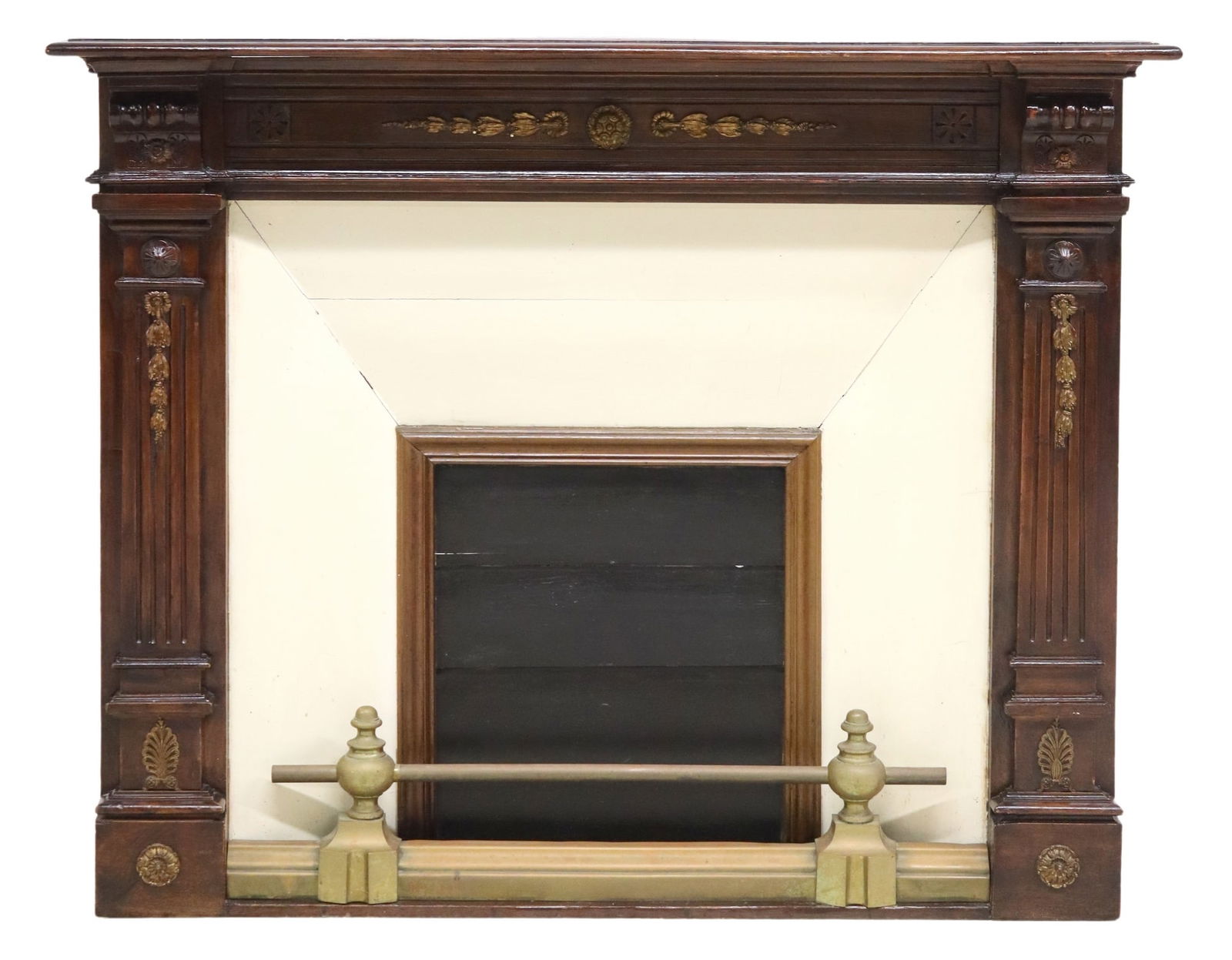 NEOCLASSICAL STYLE FIREPLACE SURROUND (1 of 4)
