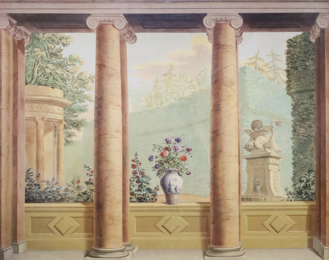 GUISEPPE DEL MORO OFFSET PRINT, COLONNATOS (1 of 3)