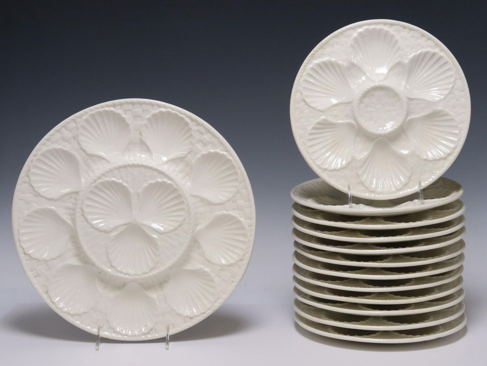 (13) FRENCH LONGCHAMP FAIENCE OYSTER SERVICE (1 of 4)