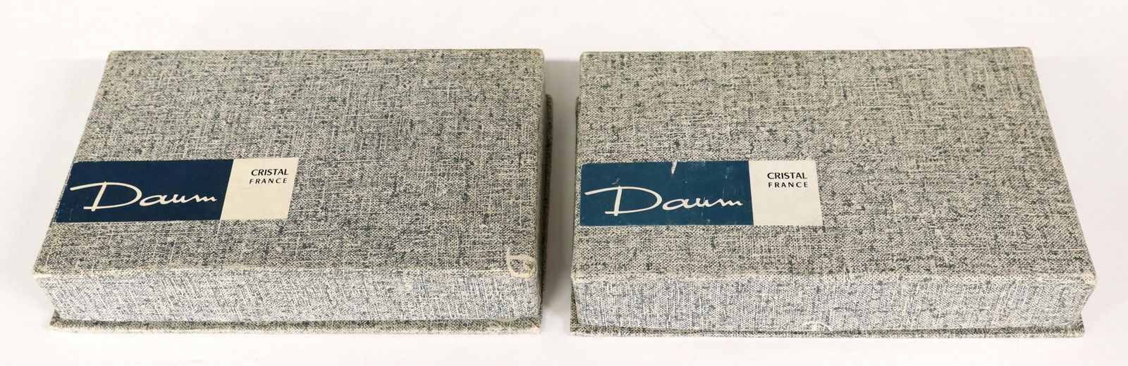 (12) FRENCH DAUM CRYSTAL KNIFE RESTS IN BOXES (1 of 4)