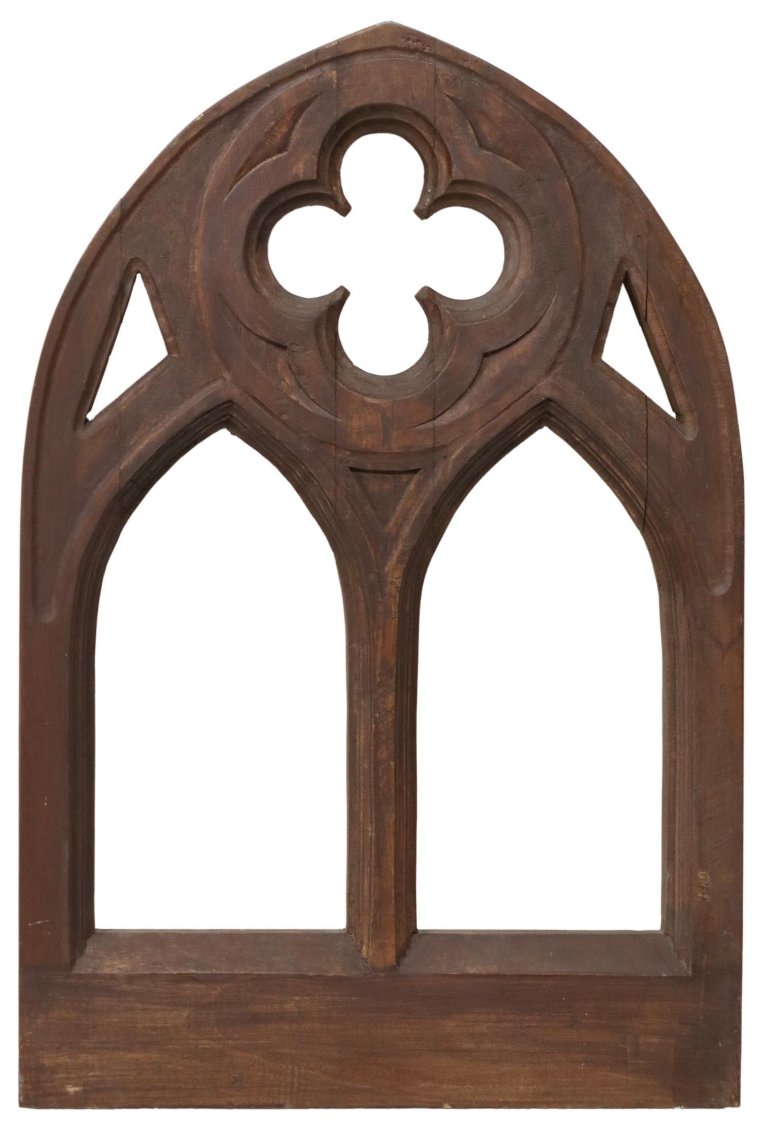 GOTHIC STYLE ARCHITECTURAL WINDOW FRAME, 36" X 24" (1 of 3)