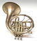 523: AMERICAN J.W. YORK & SONS ENGRAVED FRENCH HORN - 8