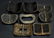 540: COLLECTION CONTINENTAL CUT STEEL SHOE BUCKLES - 4
