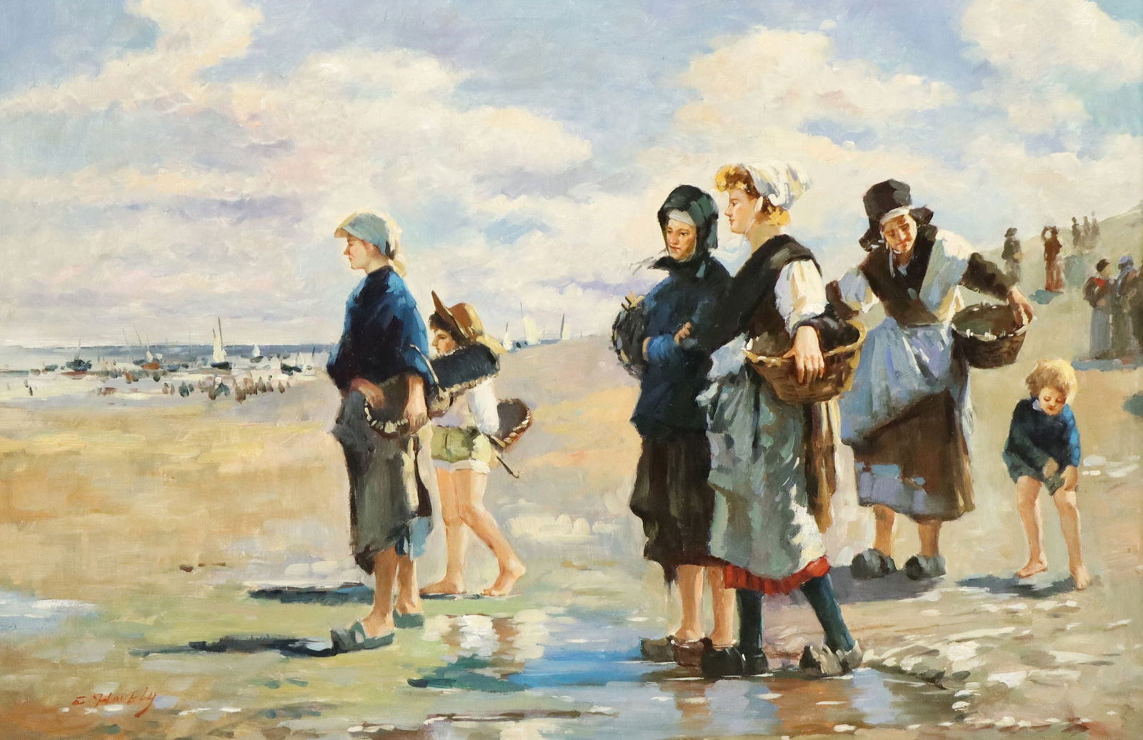 AFTER JOHN SINGER SARGENT 'EN ROUTE POUR LA PECHE' (1 of 4)