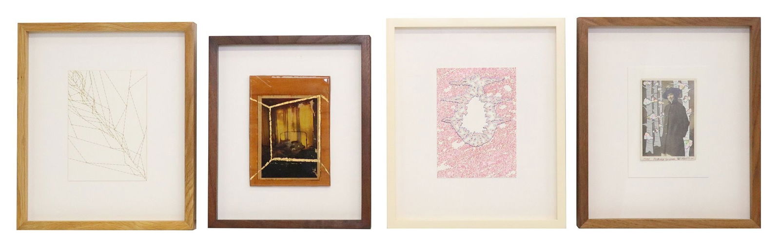 (4) COLLECTION OF SHADOWBOX FRAMED MIX MEDIA ART (1 of 8)