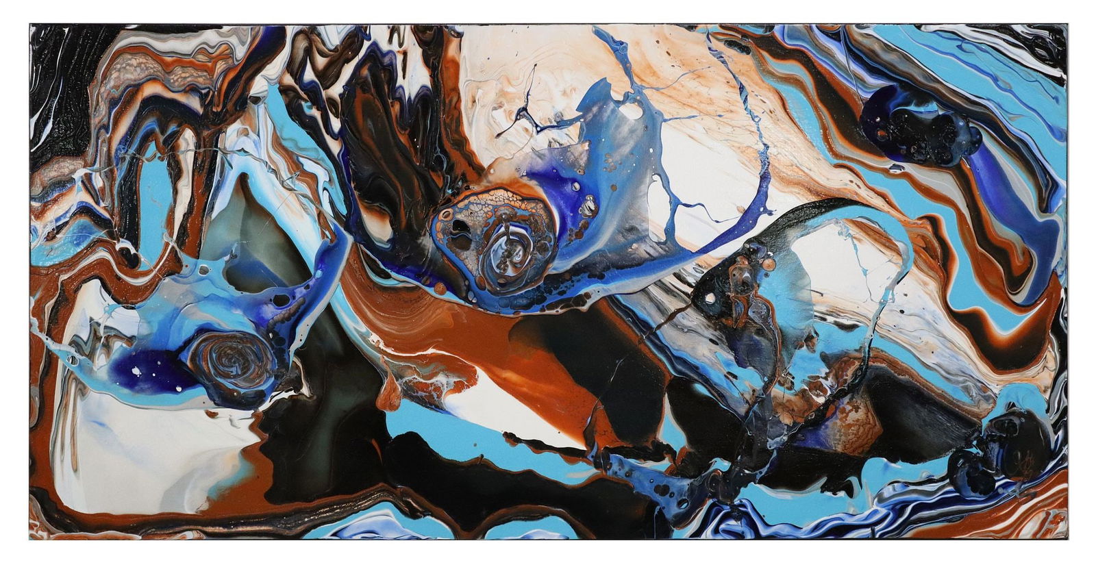 PETRONELLA GREER (B.1945) PAINTING, 'DESERT ROSE' (1 of 4)