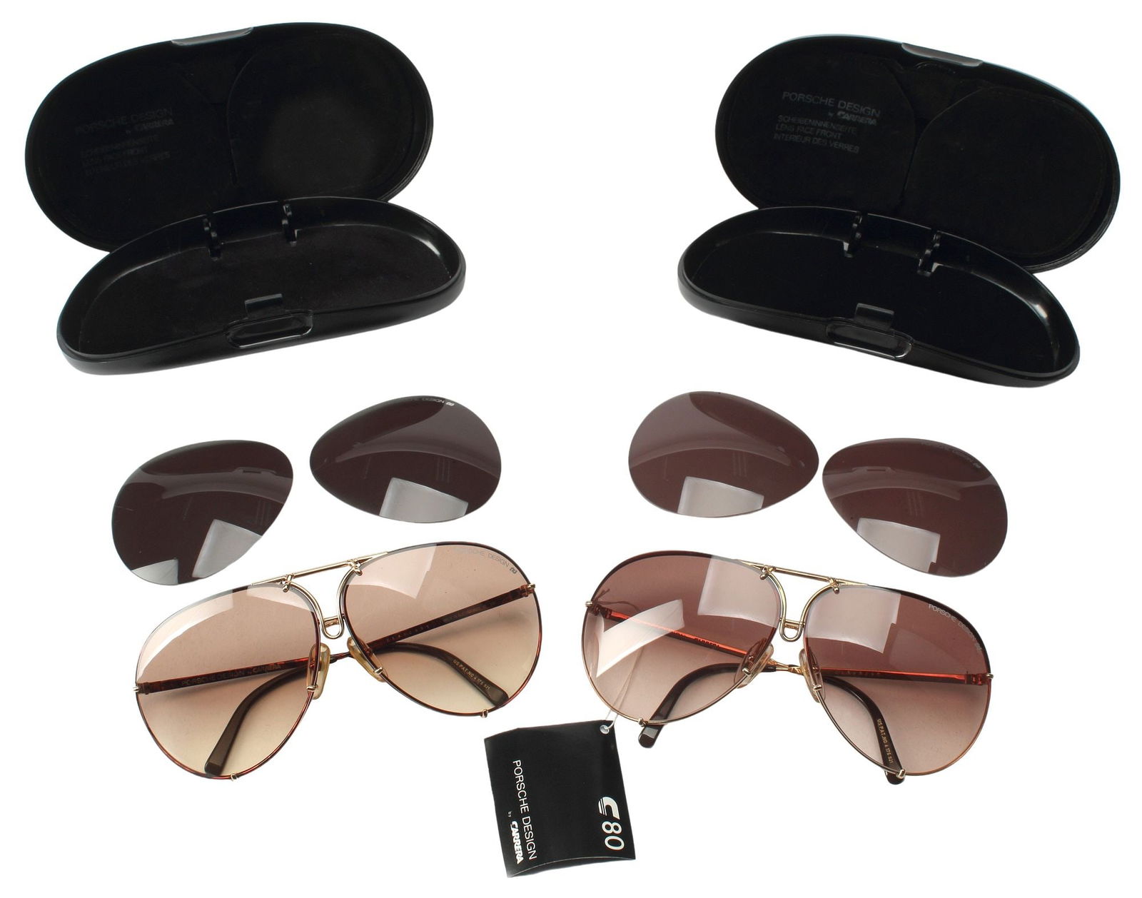 (2PR) GENT'S PORSCHE DESIGN BY CARRERA SUNGLASSES (1 of 4)