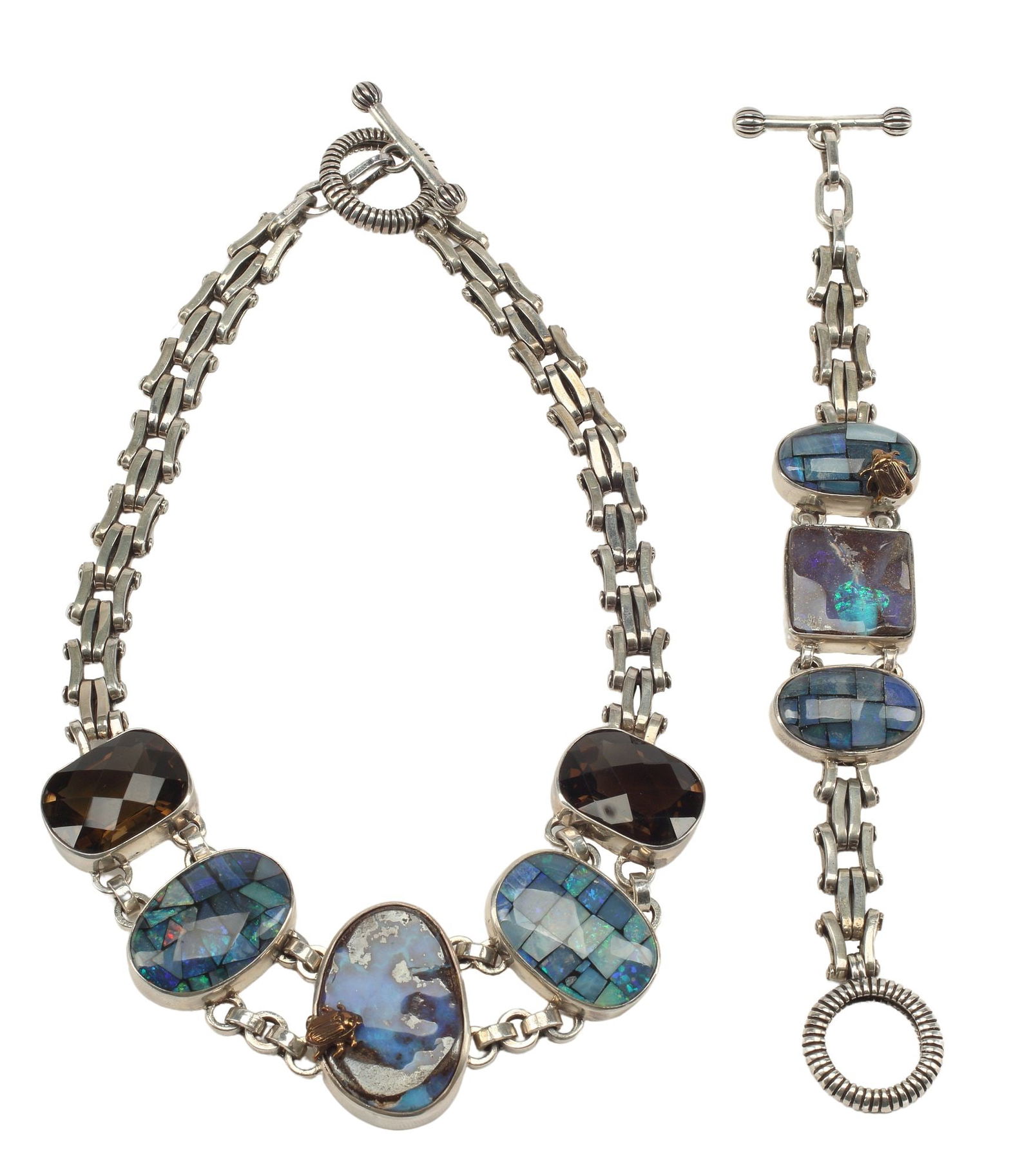 (2) DESIGNER STEPHEN DWECK STERLING ONE-OF-A-KIND JEWELRY SUITE (1 of 8)