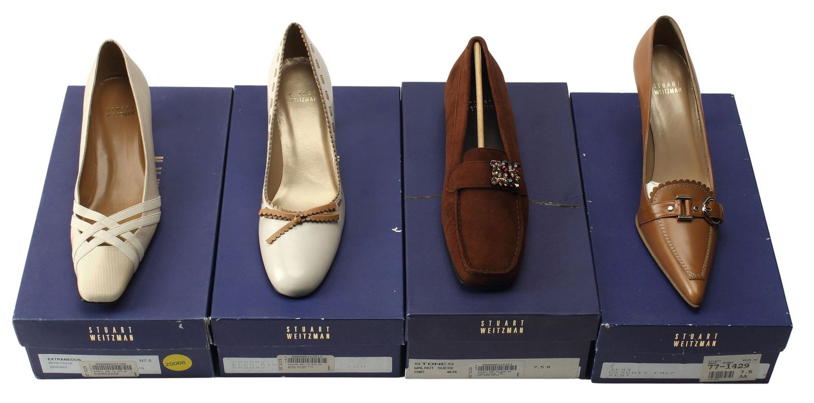 (4PR) STUART WEITZMAN DESIGNER LADIES HEELED SHOES (1 of 3)