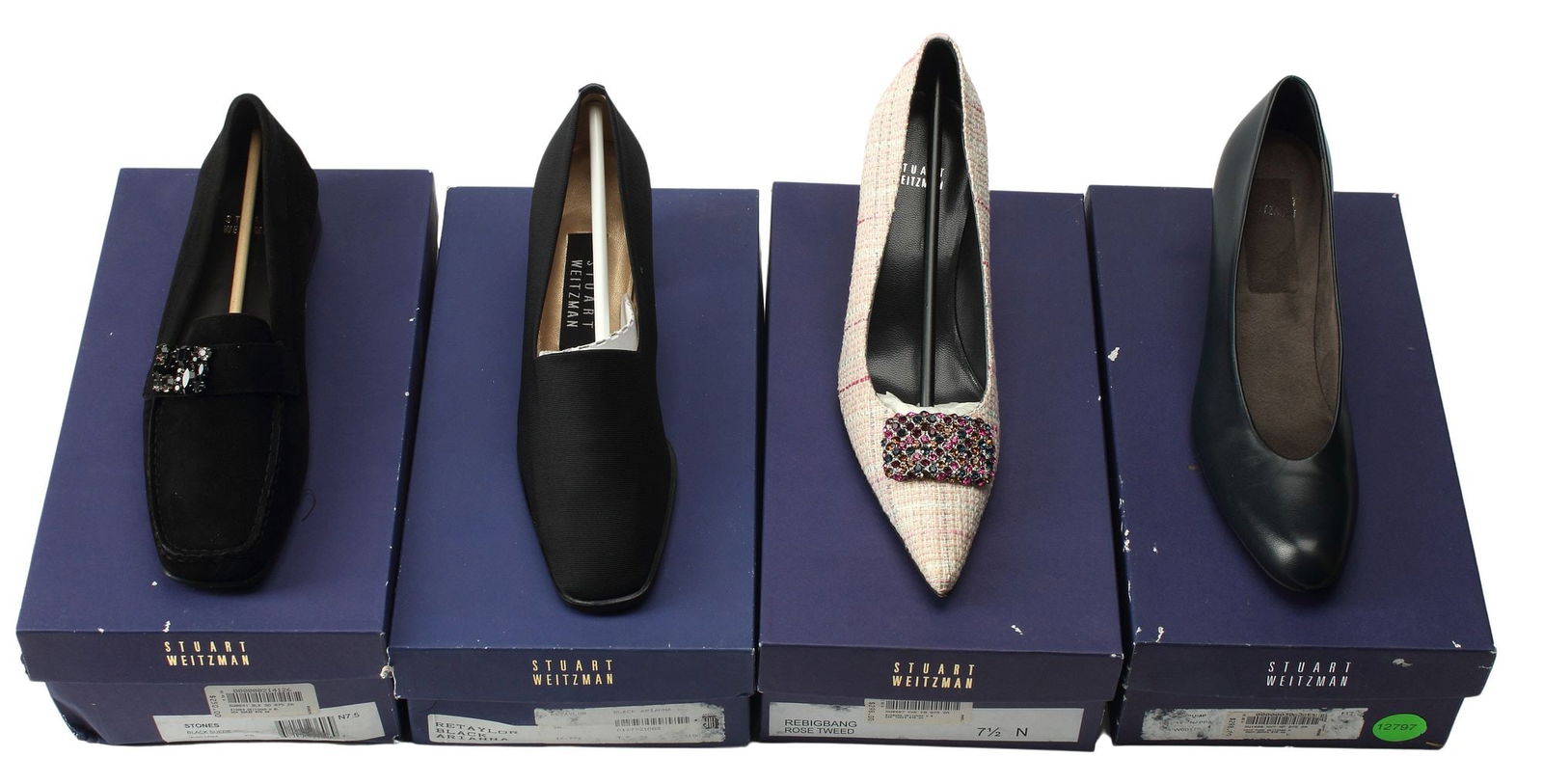 (4PR) STUART WEITZMAN DESIGNER LADIES HEELED SHOES (1 of 3)