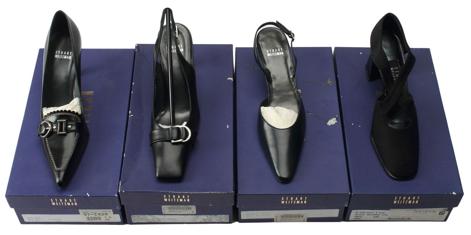 (4PR) STUART WEITZMAN DESIGNER LADIES HEELED SHOES (1 of 3)
