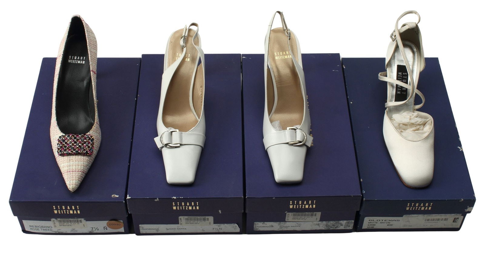 (4PR) STUART WEITZMAN DESIGNER LADIES HEELED SHOES (1 of 3)