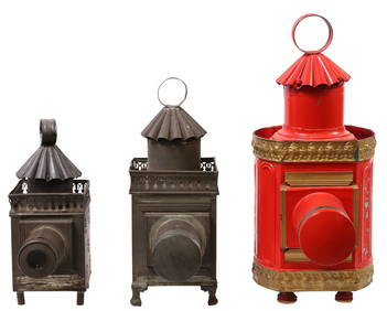 (3) MAGIC LANTERNS, LAPIERRE, FRANCE, c.1845-1880 (1 of 5)