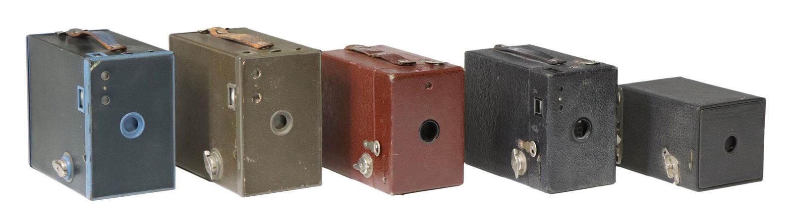 (5) EARLY KODAK BOX CAMERAS (1 of 4)