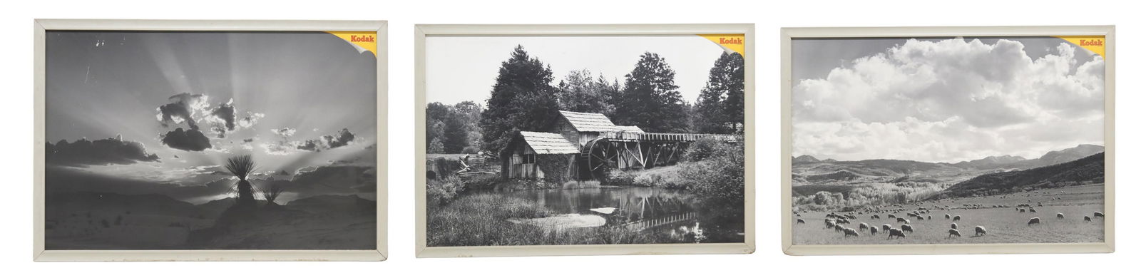 (3) VINTAGE KODAK STORE ADVERTISING PICTURES (1 of 5)