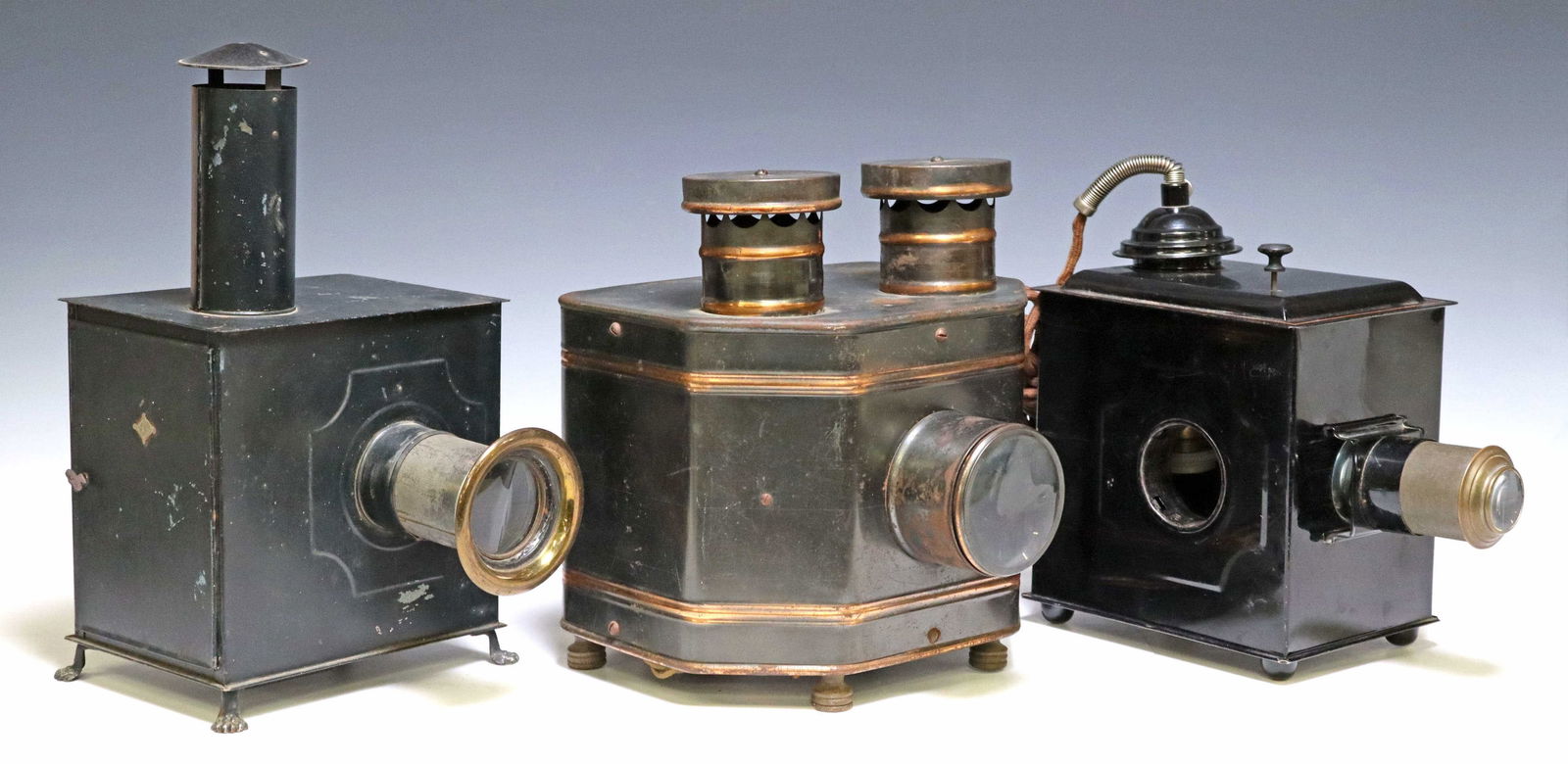 (3) POSTCARD PROJECTORS, HC WHITE & GEBRUDER BING (1 of 9)