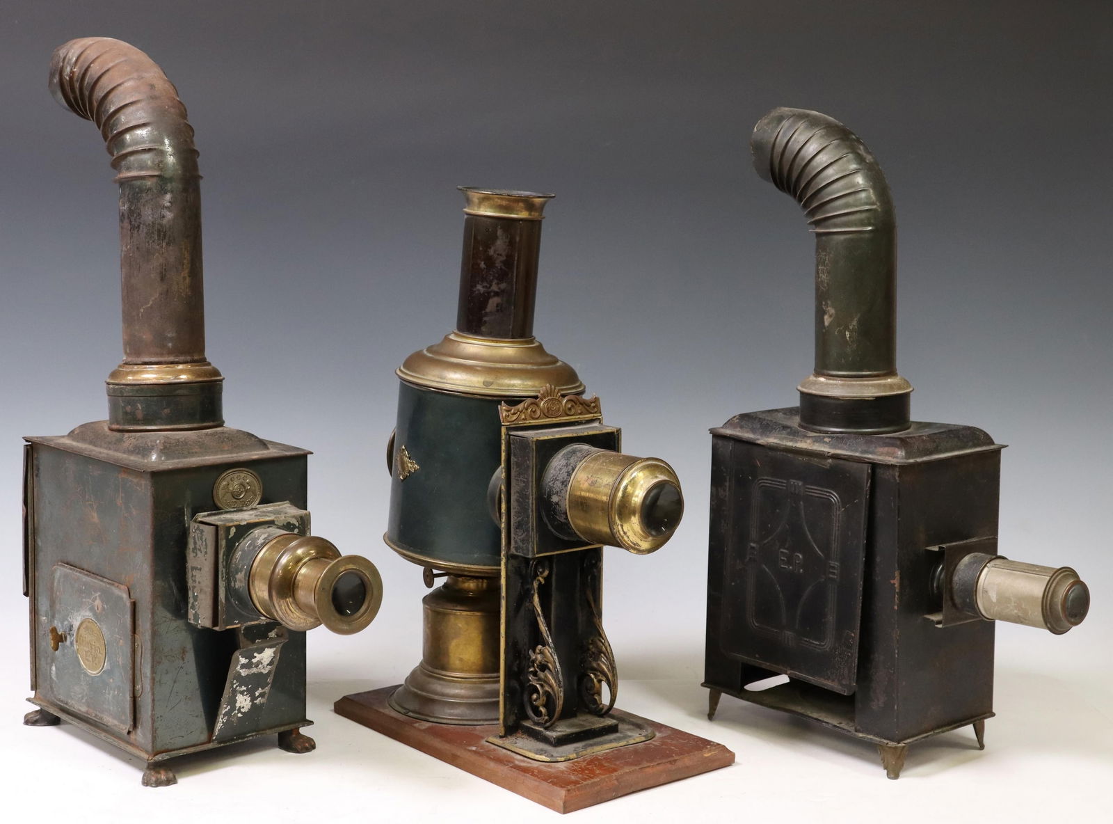 (3) MAGIC LANTERNS BY ERNST PLANK, GERMANY (1 of 9)