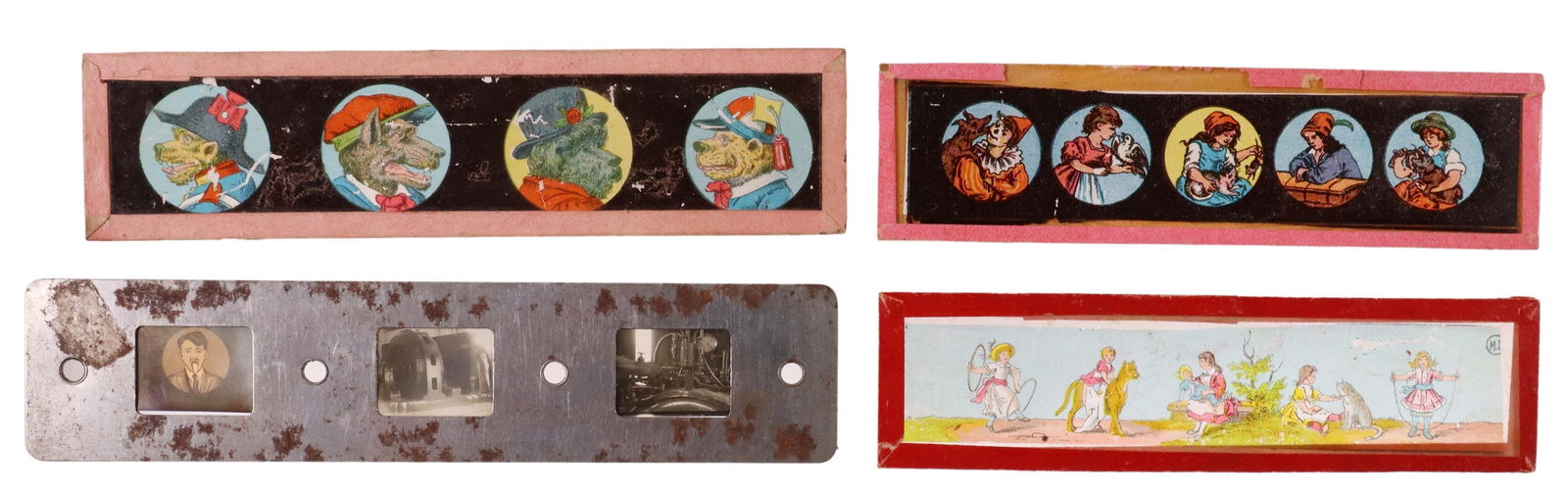 (130) MAGIC LANTERN BOXES & SLIDES (1 of 3)