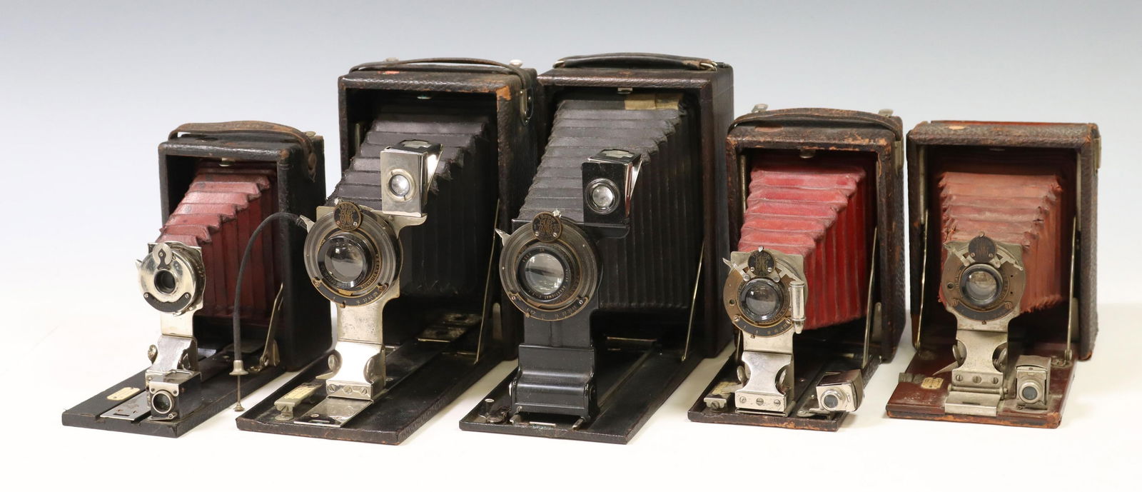 (5) EARLY KODAK PREMO BELLOWS CAMERAS (1 of 8)