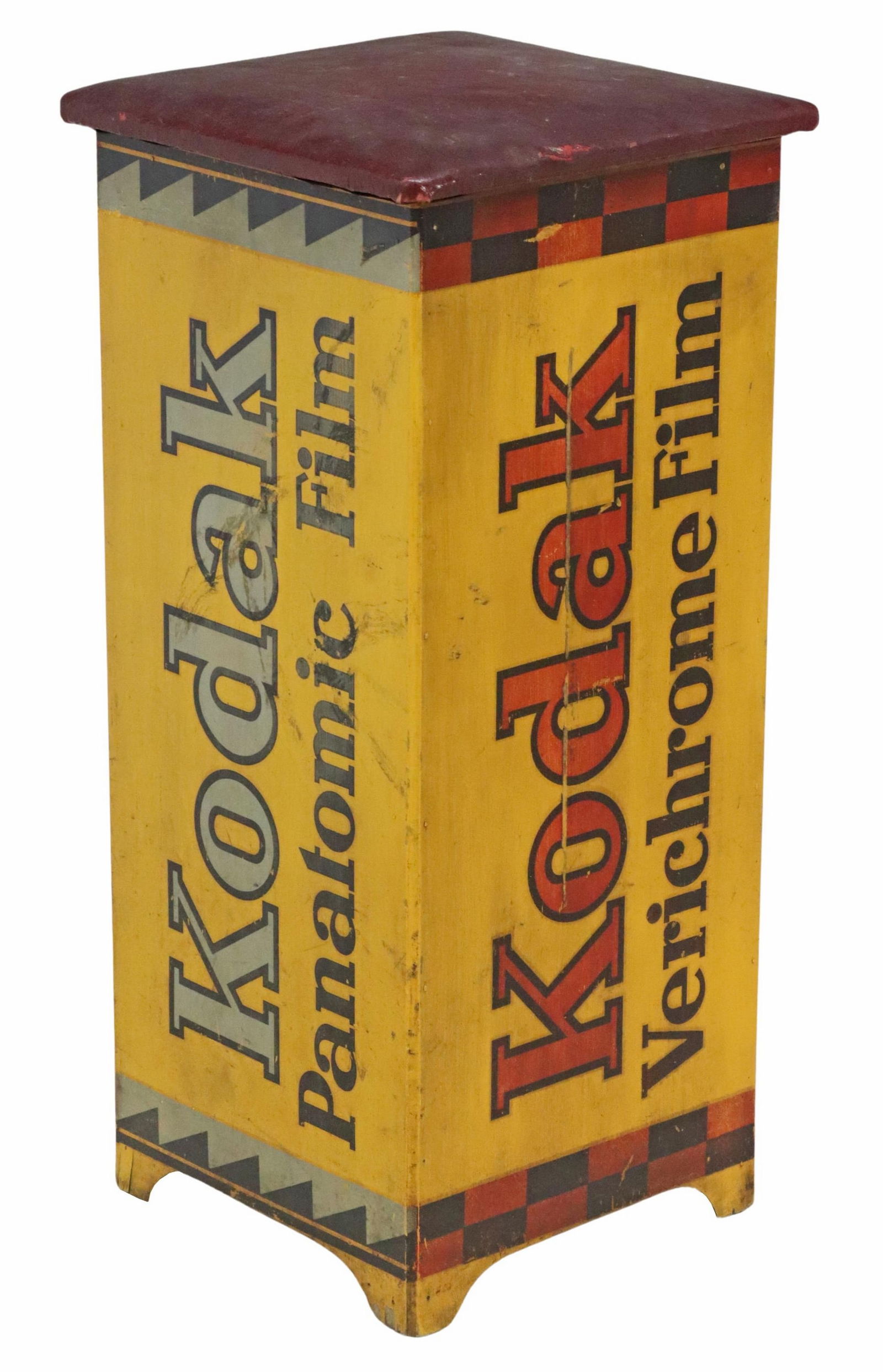 SCARCE VINTAGE KODAK IN STORE ADVERTISING STOOL (1 of 4)