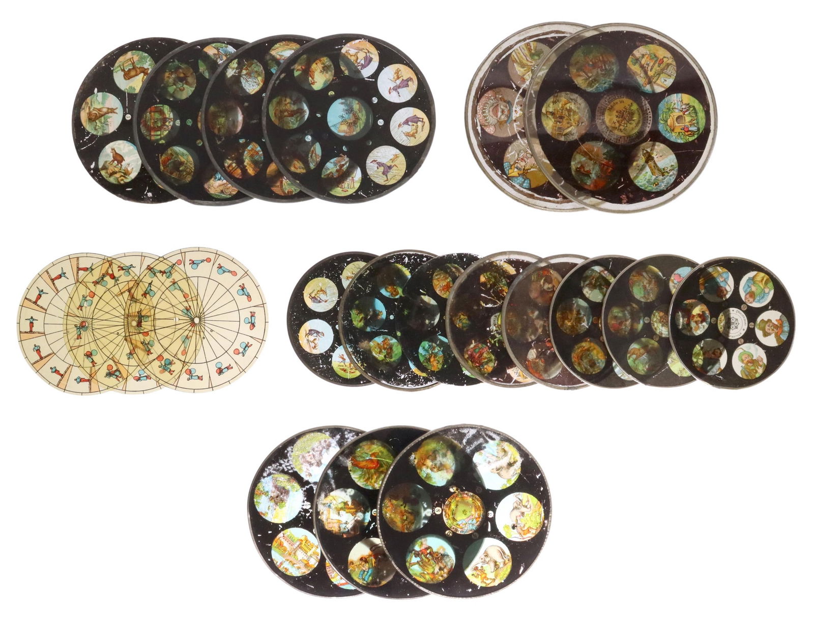 (20) MAGIC LANTERN CIRCULAR SLIDES (1 of 4)