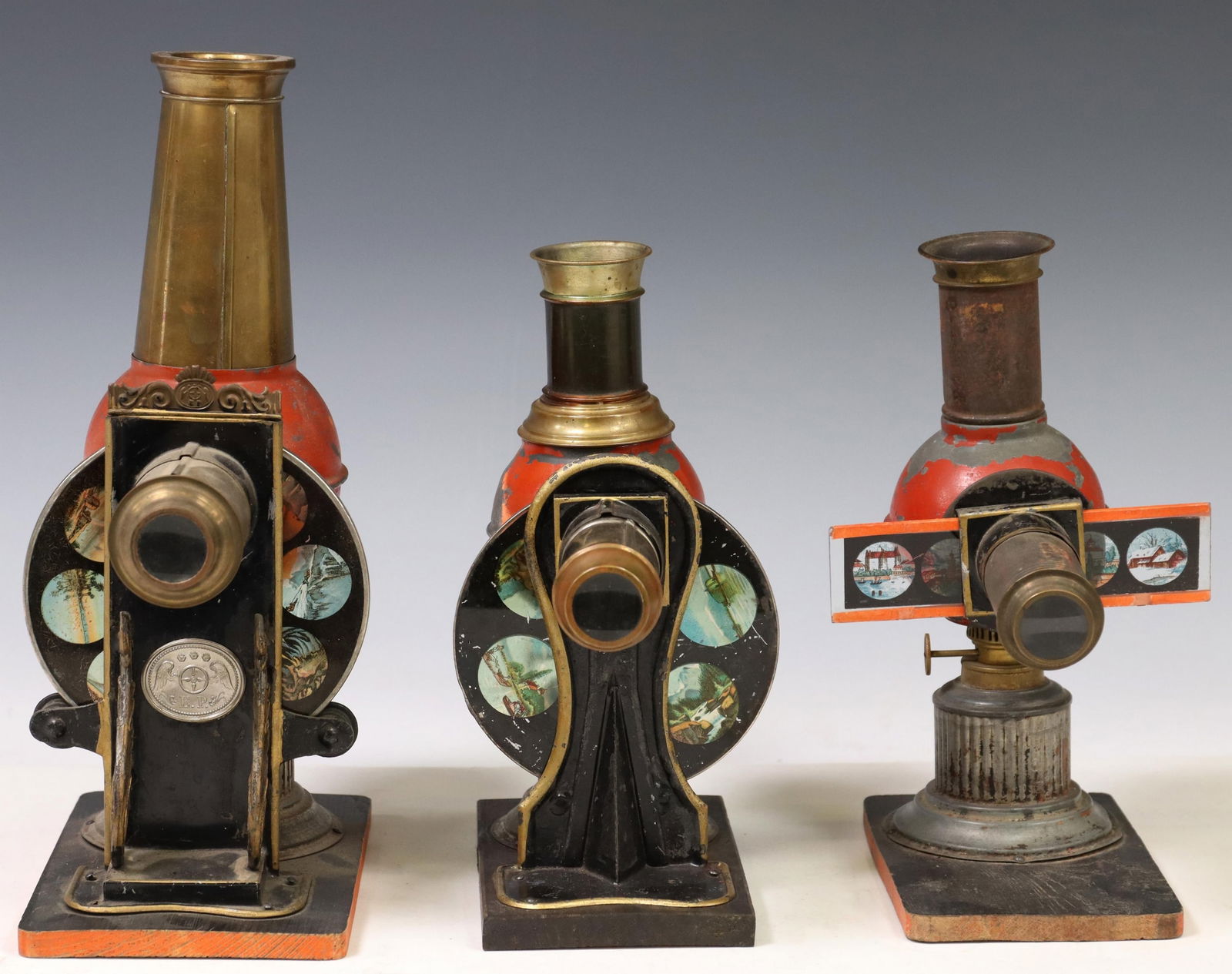 (3) MAGIC LANTERNS, ERNST PLANK GLOBUS, CLIMAX (1 of 5)