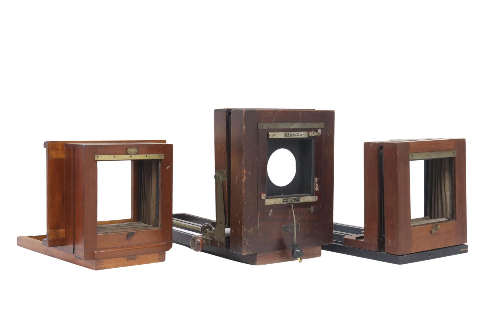 (3) ANTIQUE CAMERAS INCOMPLETE, ONE CENTURY STUDIO (1 of 8)