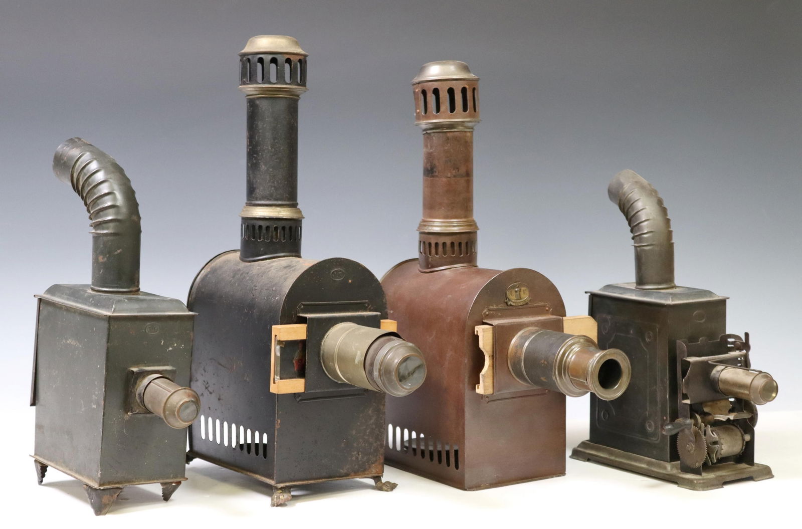 (4) MAGIC LANTERNS BY JOHANN FALK, GERMANY (1 of 9)