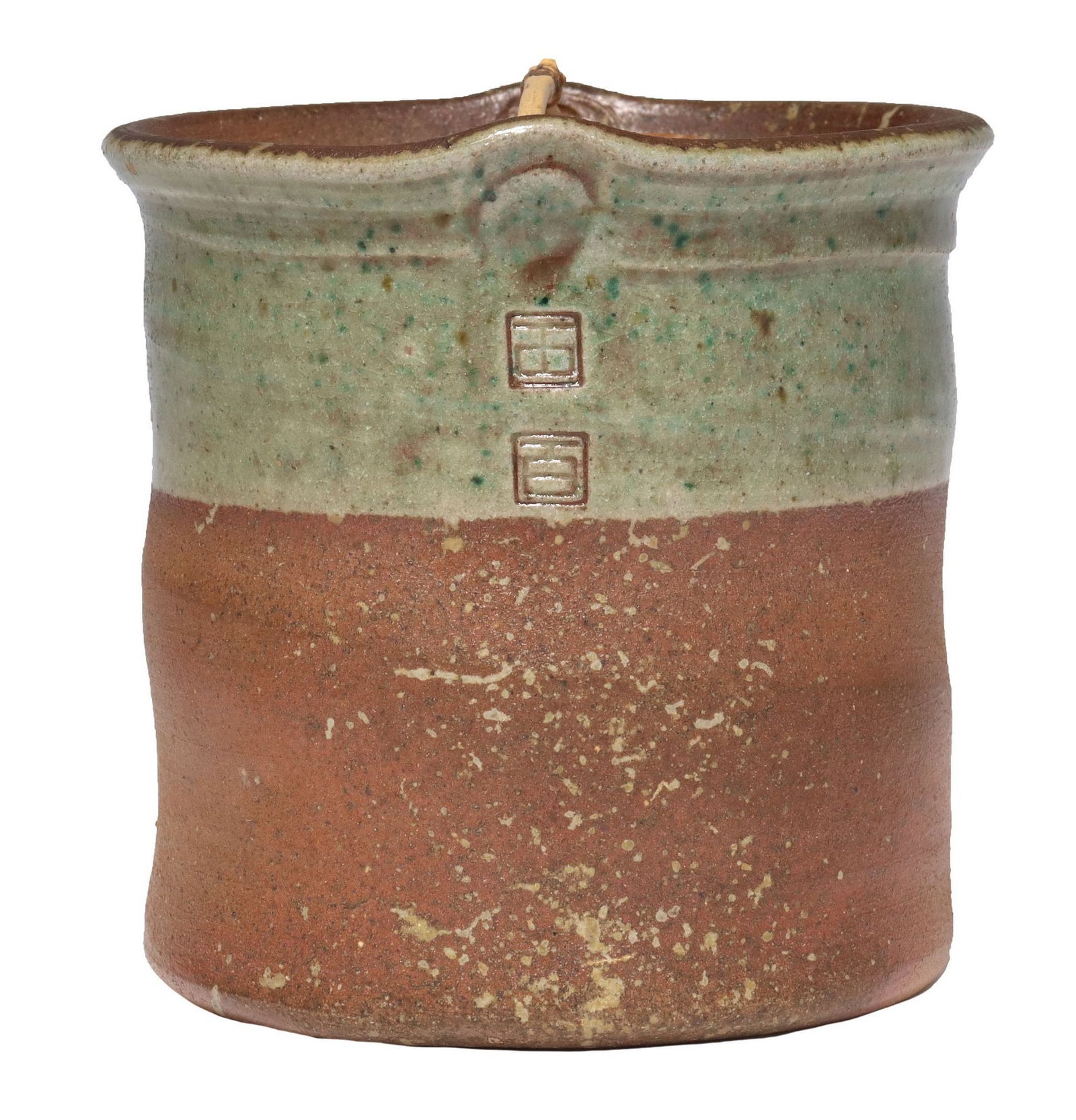 BYRON TEMPLE (1933-2002) GLAZED STONEWARE LIDDED JAR (1 of 4)