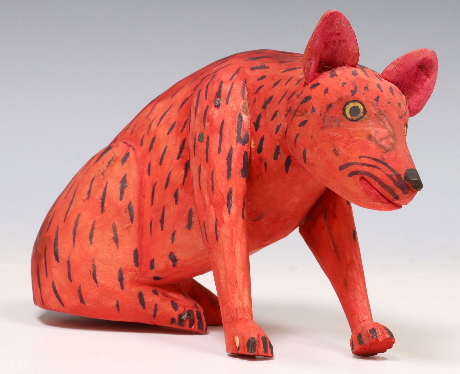MANUEL JIMENEZ RAMIREZ (ATTRIB.) OAXACA CARVED & PAINTED WOOD ALEBRIJE (1 of 6)