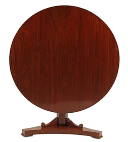 DIRECTOIRE STYLE MAHOGANY TILT-TOP TABLE