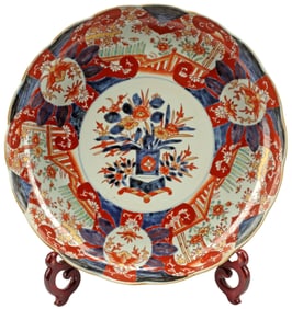 JAPANESE MEIJI-ERA IMARI PORCELAIN CHARGER