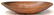 53: A CARVED WOOD DOUGH BOWL & HANDLED OAK WORK BOX - 6