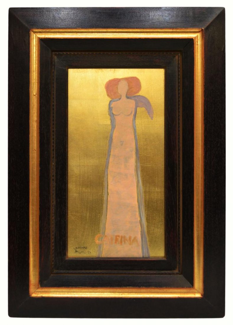 PAINTING: NUDE WOMAN, JUHANI PALMU, FINLAND B.1944 (1 of 7)