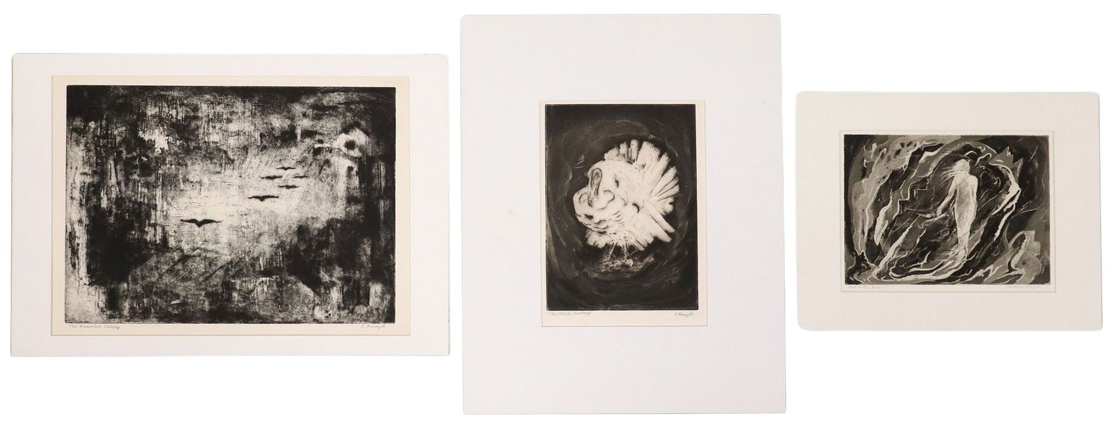 (3) CONSTANCE FORSYTH (TX, 1903-1987) INTAGLIO PRINTS (1 of 8)