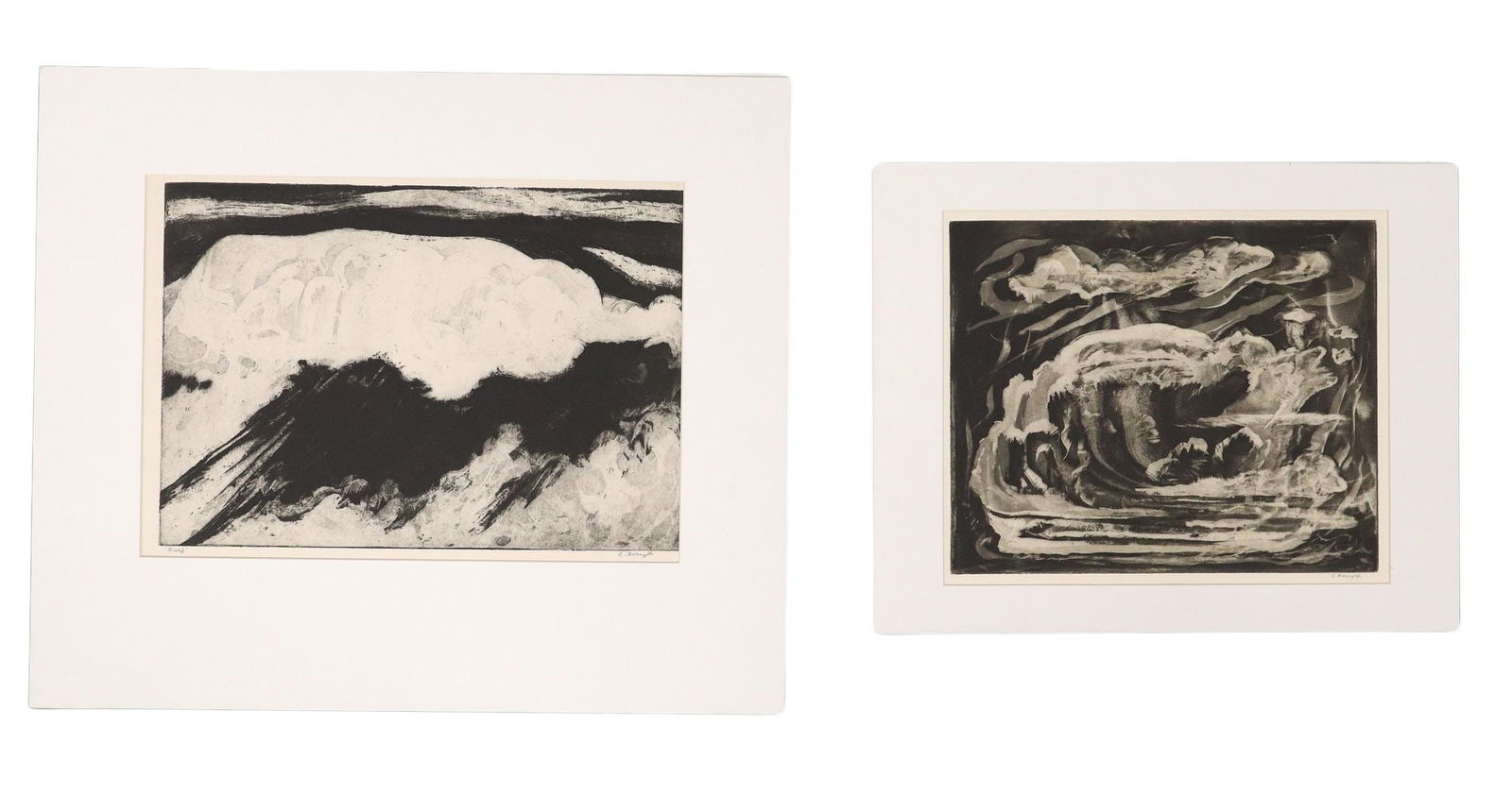 (2) CONSTANCE FORSYTH (TX, 1903-1987) INTAGLIO PRINTS (1 of 6)