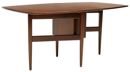 MID-CENTURY MODERN TEAK DROP-LEAF TABLE