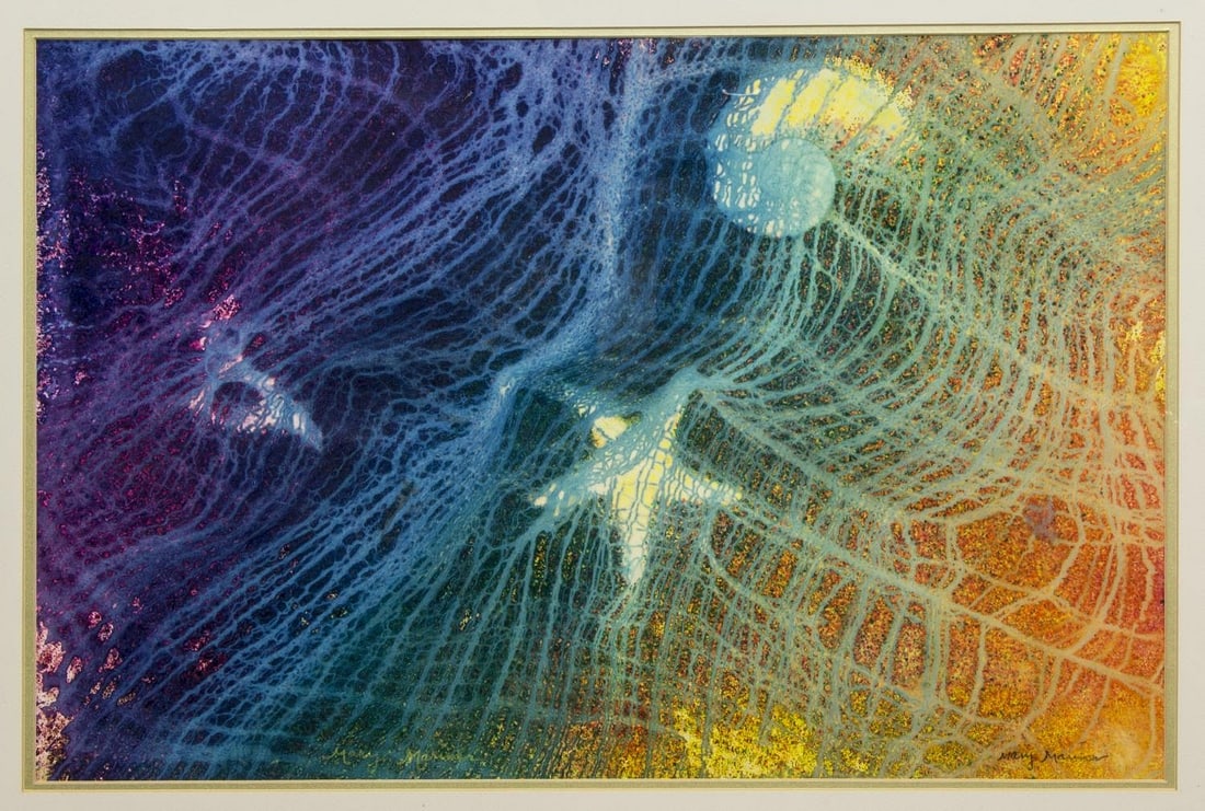 MARY MARINER (20TH C.) COLORFUL TIDAL POOL (1 of 4)