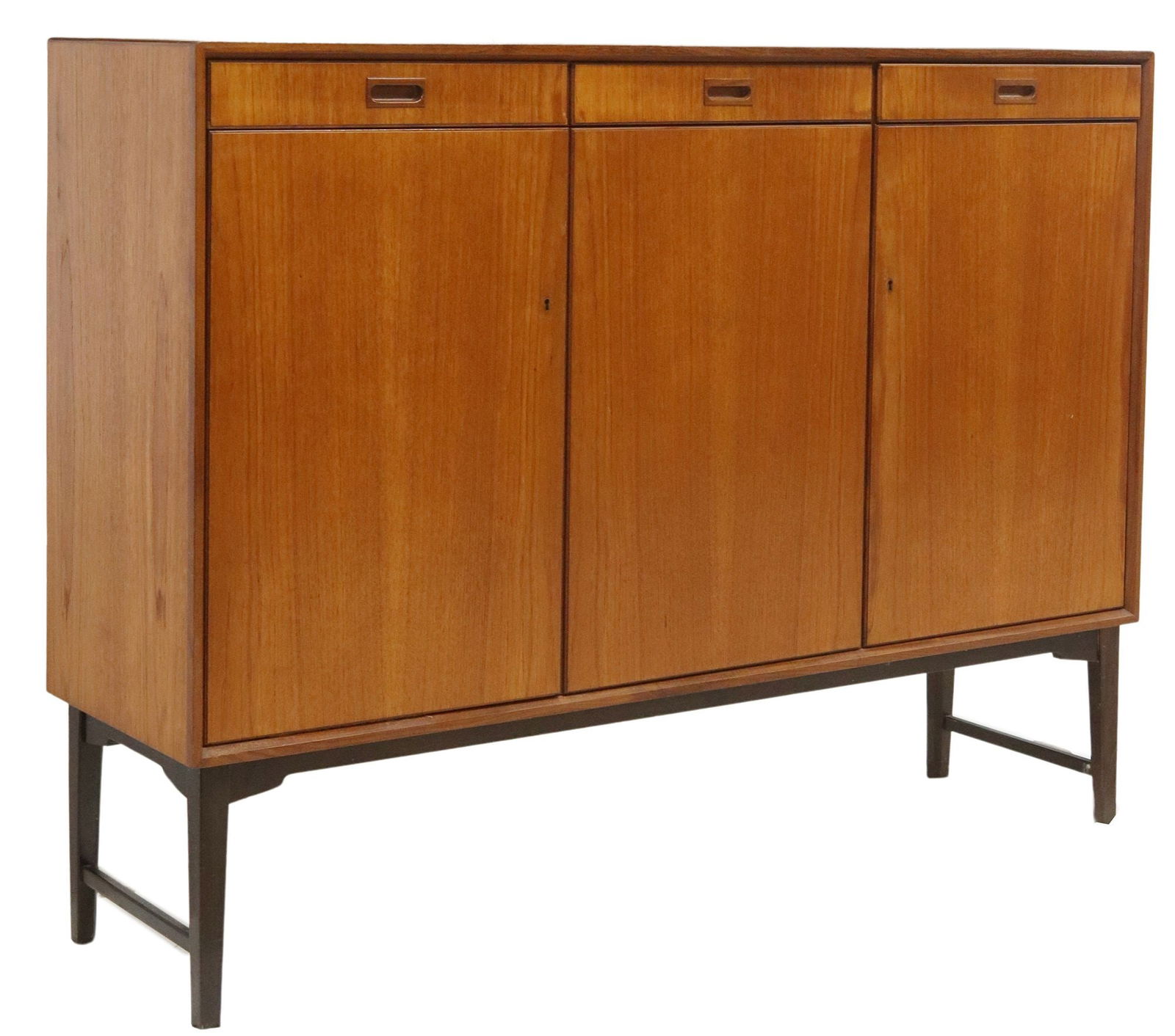 SWEDISH SKARABORGS MID-CENTURY MODERN TEAK SIDEBOARD (1 of 7)
