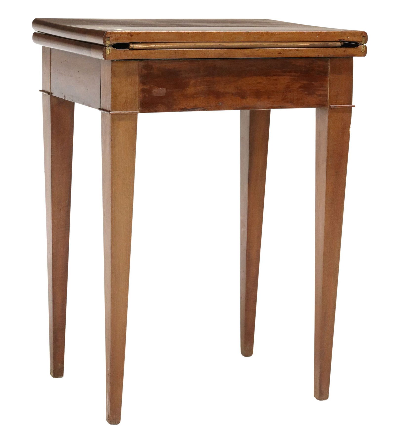 FRENCH DIRECTOIRE STYLE MAHOGANY CARD TABLE (1 of 7)