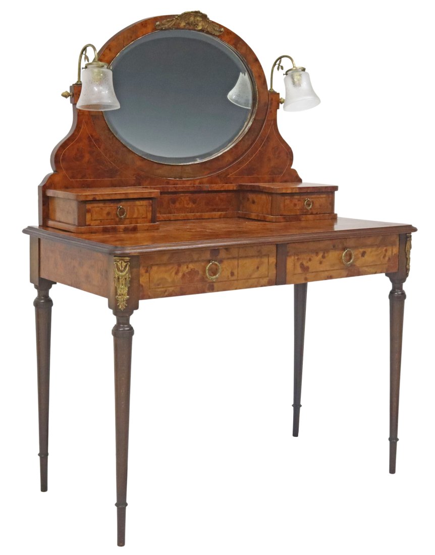 FRENCH NEOCLASSICAL STYLE VANITY/ DRESSING TABLE (1 of 6)