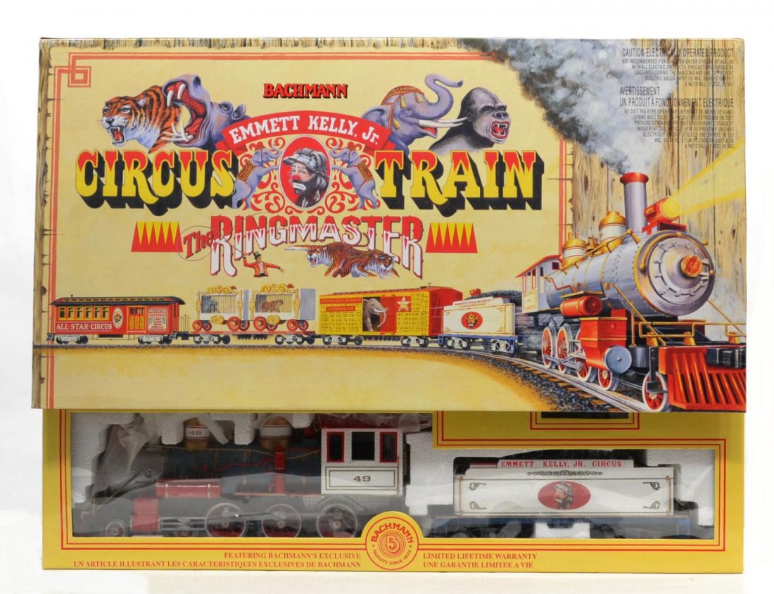 emmett kelly circus train