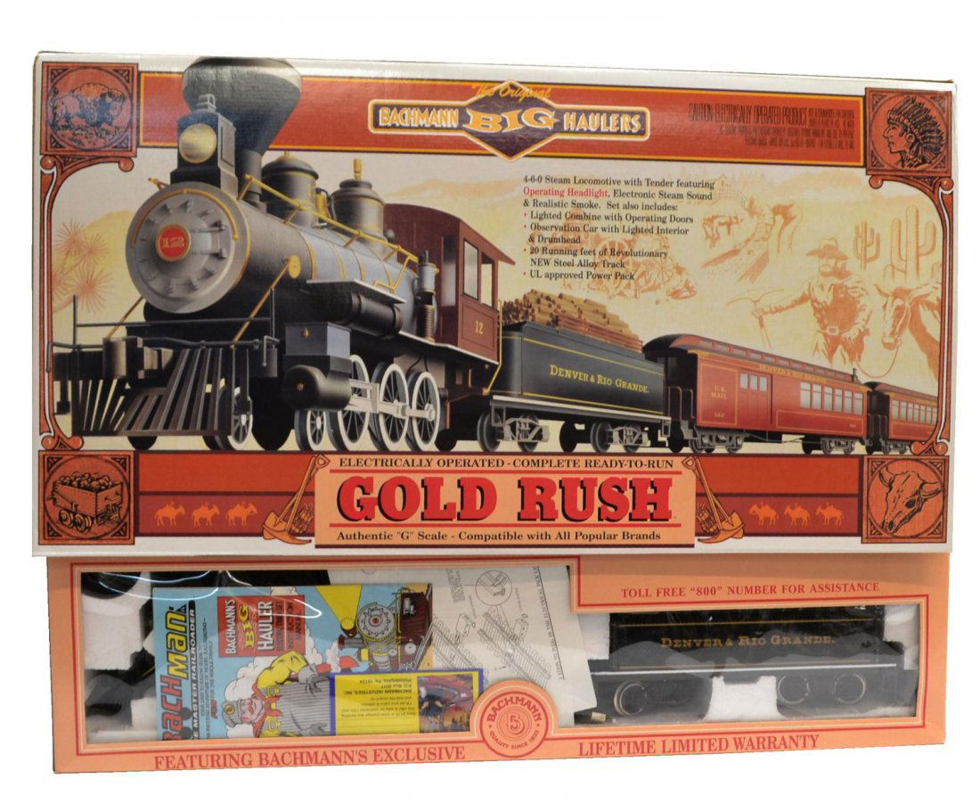 gold rush train set