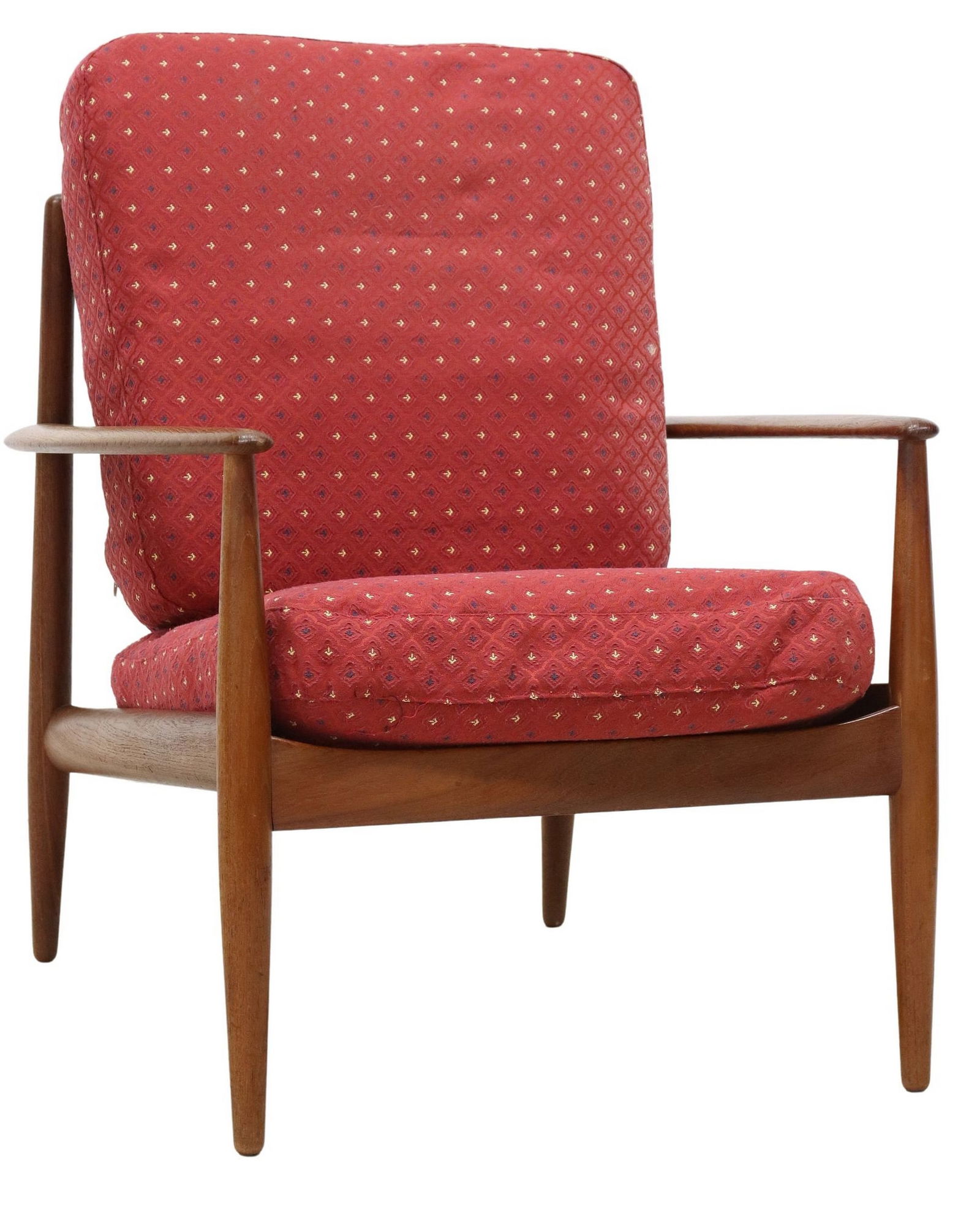 DANISH GRETE JALK (D.2006) FOR FRANCE & SONS MID-CENTURY MODERN ARMCHAIR (1 of 5)