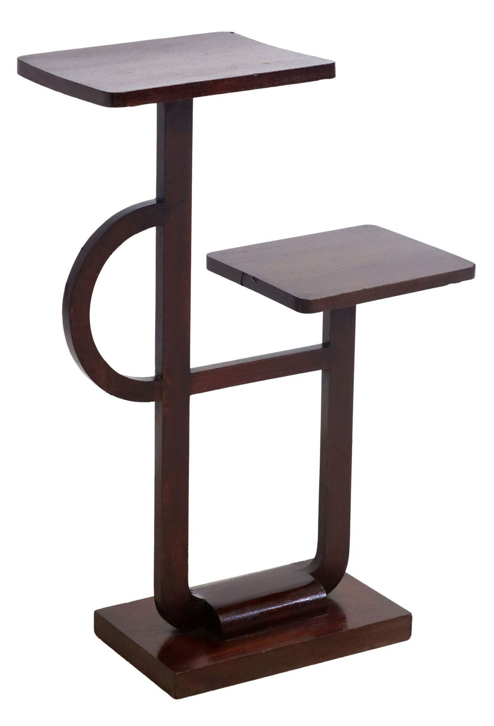 ITALIAN ART DECO SCULPTURAL CARVED TABLE/STAND (1 of 4)