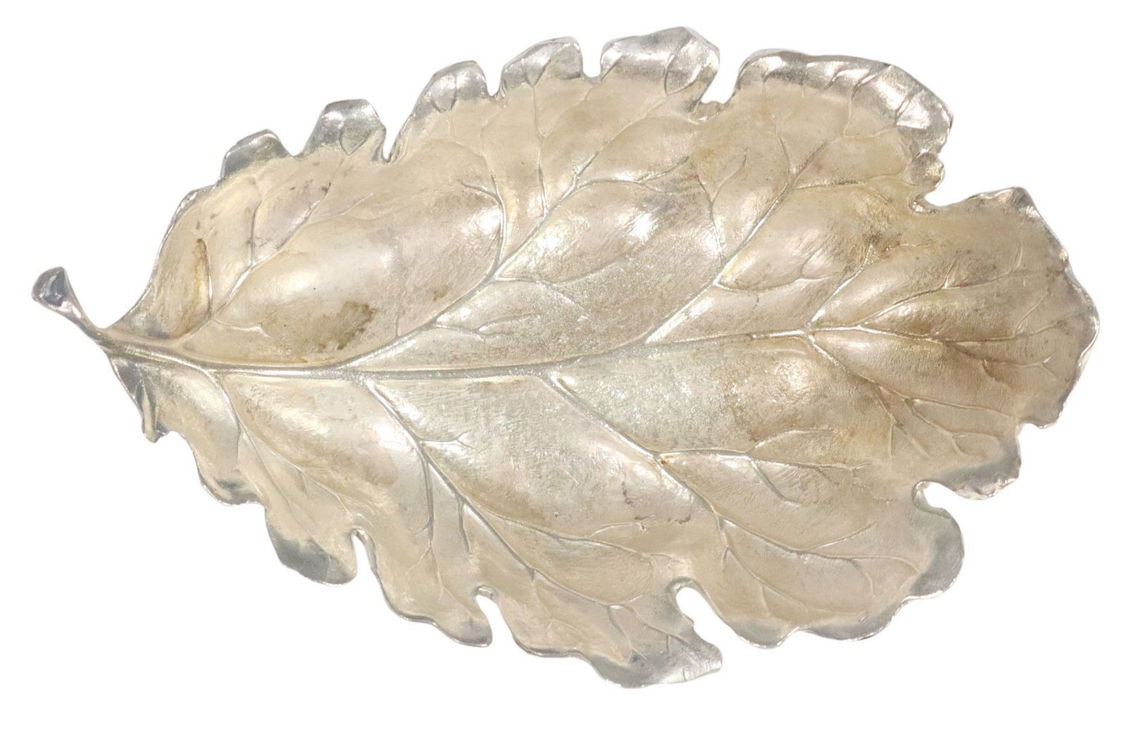 GIANMARIA BUCCELLATI STERLING SILVER OAK LEAF DISH (1 of 6)